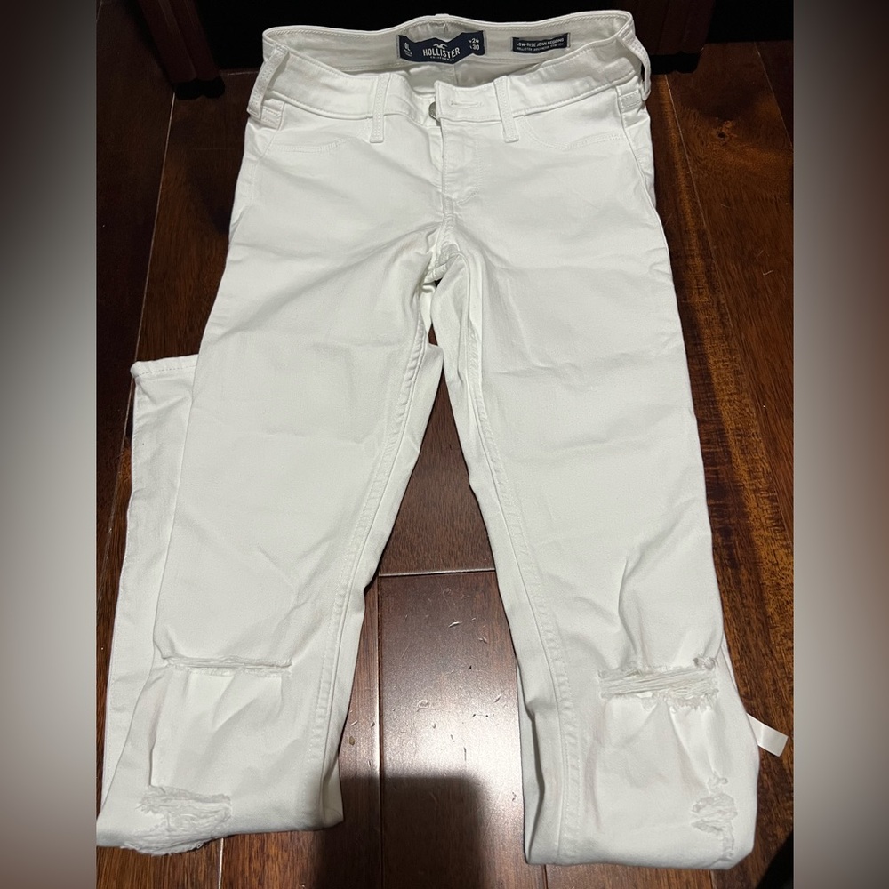 White jeans